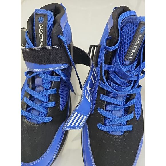 EKTIO Basketball Blue Men's Shoes Ankle Height SIZE 12 - Picture 3 of 11